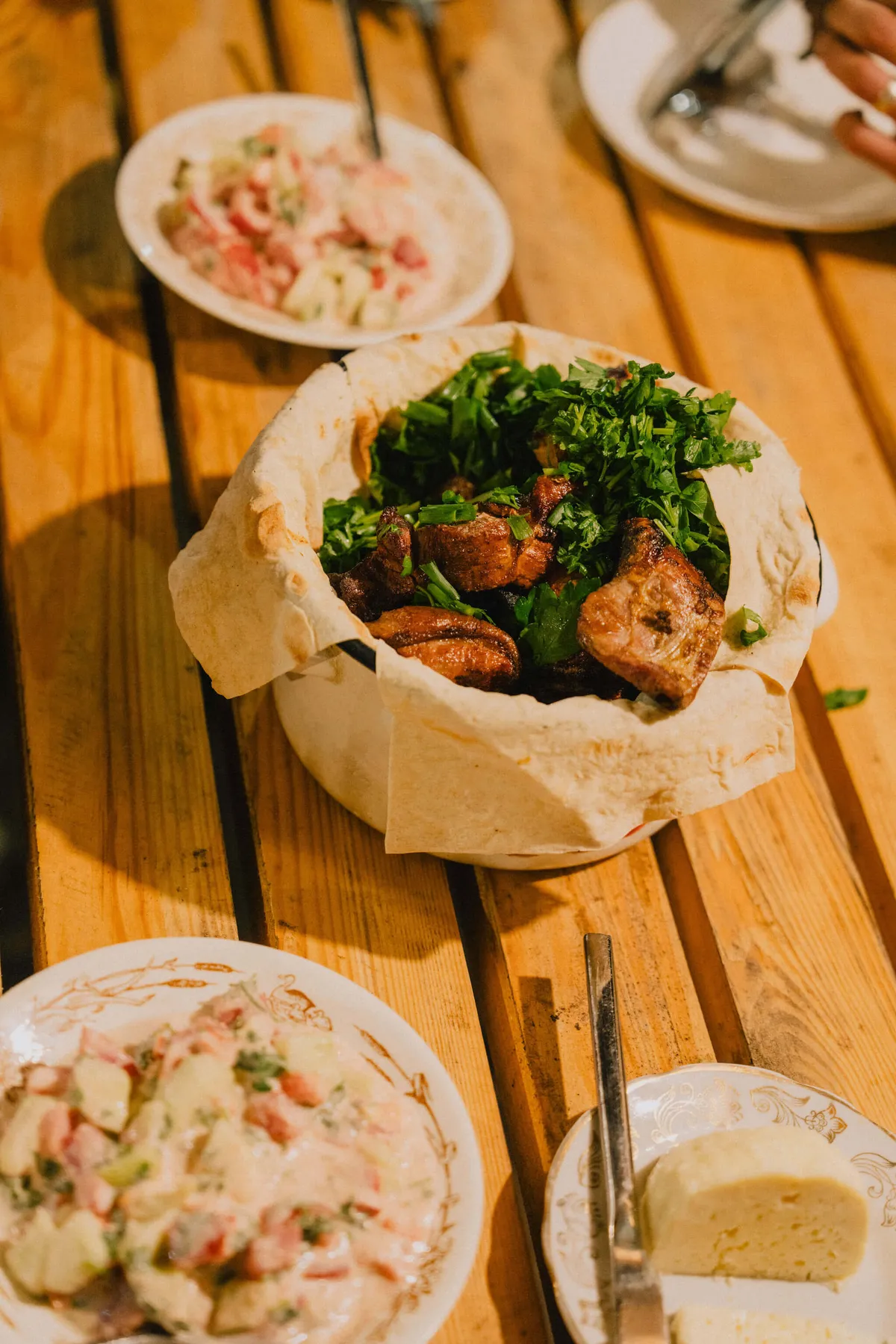 An-Armenian-lunch-for-Slow-Cyclists