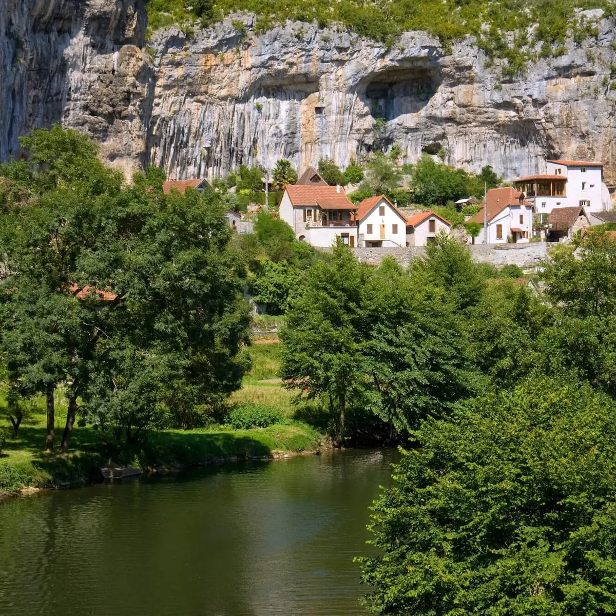 The Cele Valley in Quercy, France