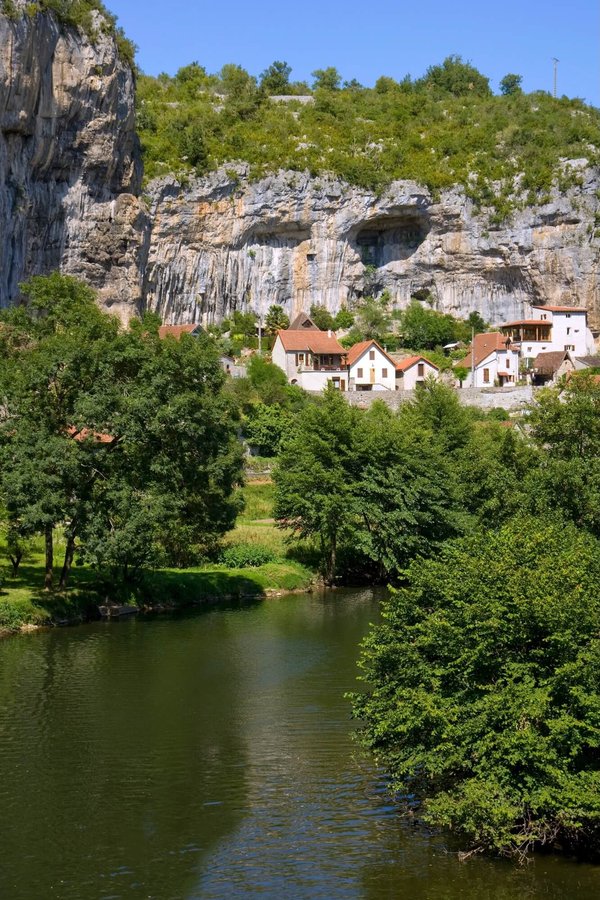 The Cele Valley in Quercy, France