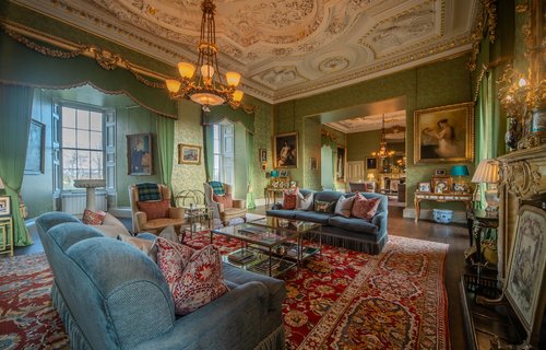 Interior of Culinarians, Thirlestane Castle, Scottish Borders, Scotland, UK