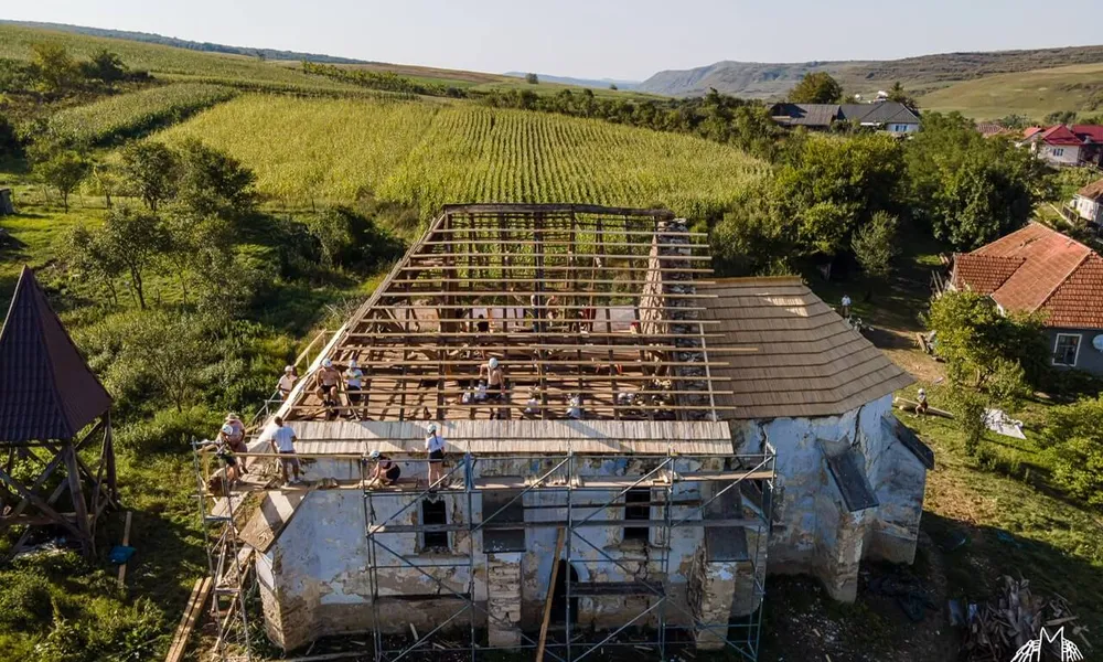 Corvinesti Church Transylvania