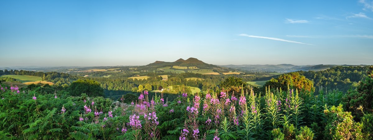 Eildon Hills, Scottish Borders, Scotland, UK