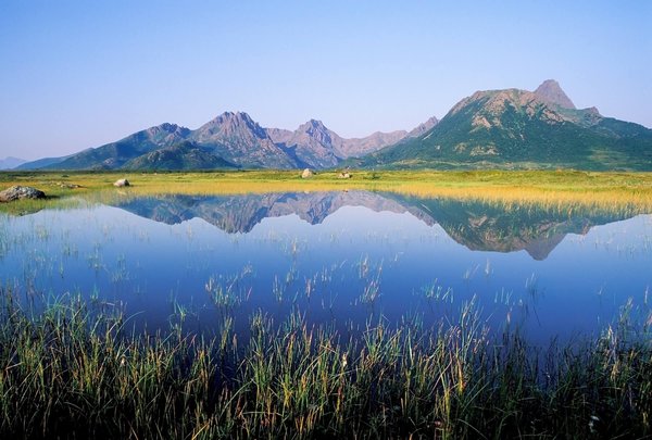 Grunnfjorden Nature Reserve, Langoya Island, Vesteralen Islands, Norway