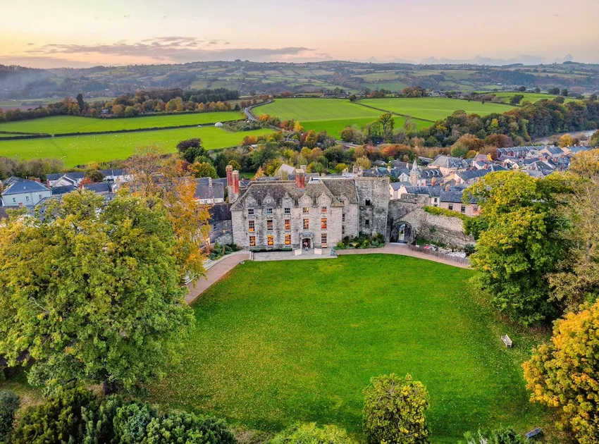 Hay Castle Hay On Wye Herefordshire UK
