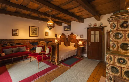 The King's Room at King Charles's House, Zalanpatak, Transylvania