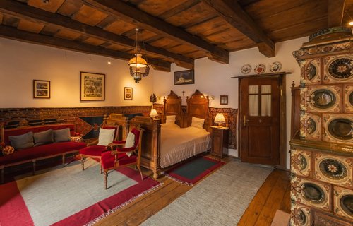 The King's Room at King Charles's House, Zalanpatak, Transylvania