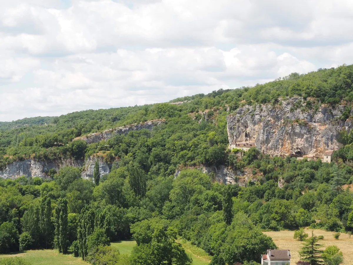 Limestone Causses in the Célé valley, Quercy