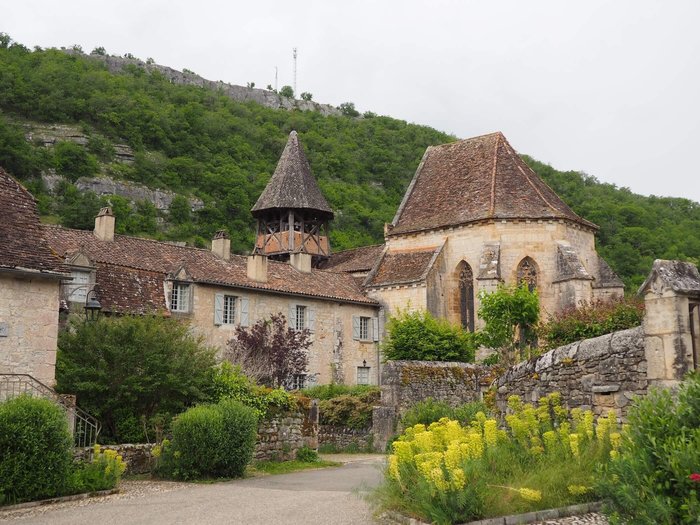 An old nunnery in Prieuré d'Espagnac, Quercy, France