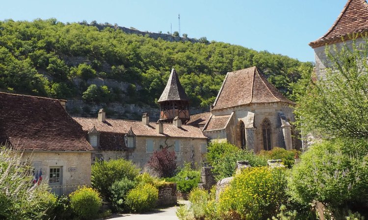 An old nunnery in Prieuré d'Espagnac, Quercy