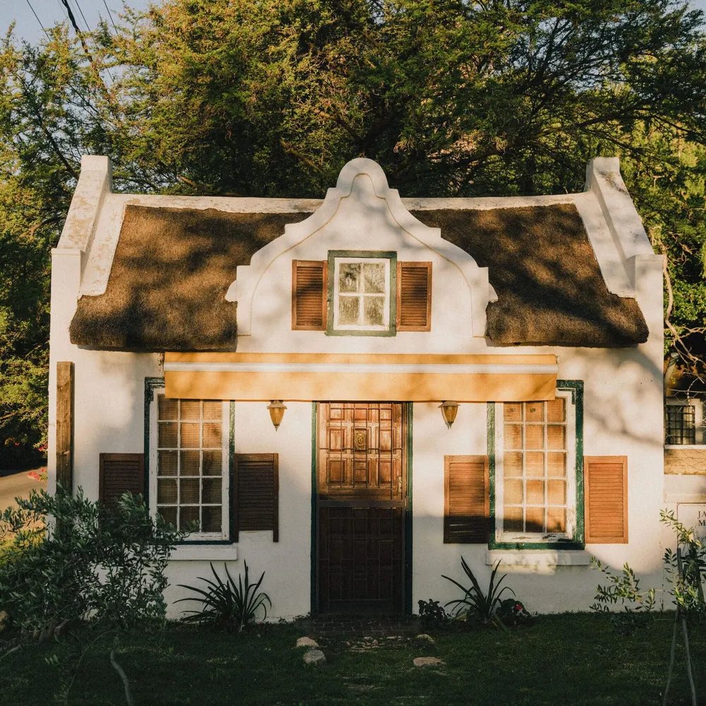 A traditional house in Prince Albert in South Africa's Klein Karoo