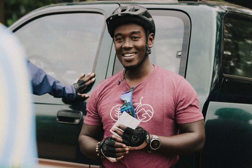 A Slow Cyclist guide in Rwanda