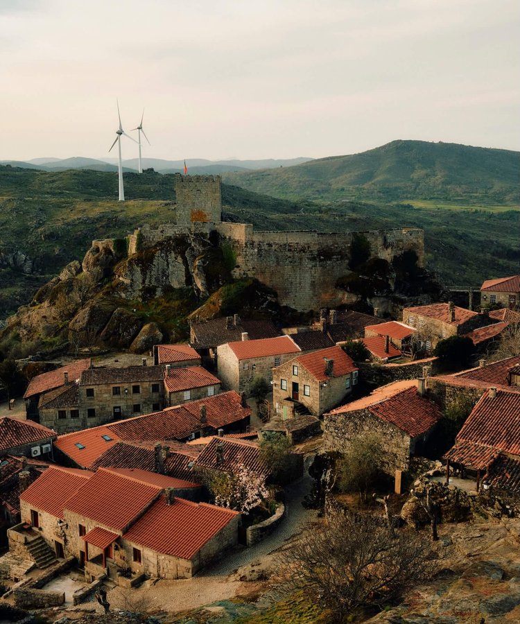 Overlooking Sortelha, a traditional village in the Coa Valley