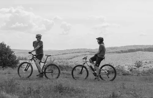 A Slow Cyclist guide and host in Transylvania