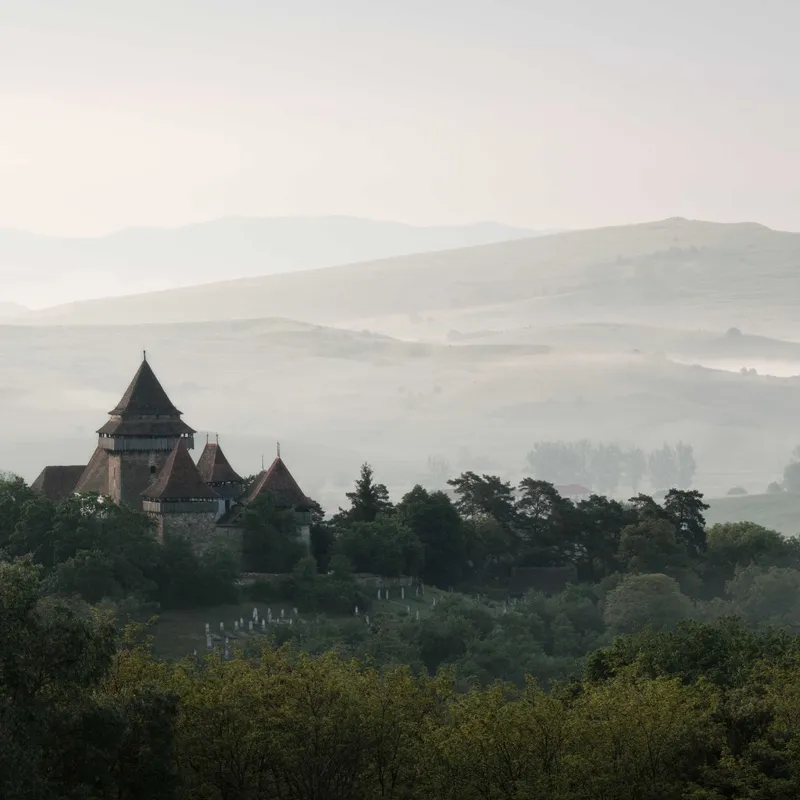 Viscri church, Transylvania