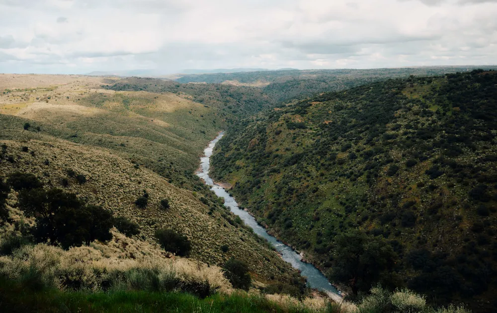 The Coa River in Portugal
