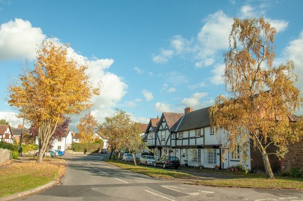Weobley, Herefordshire, UK, Shutterstock